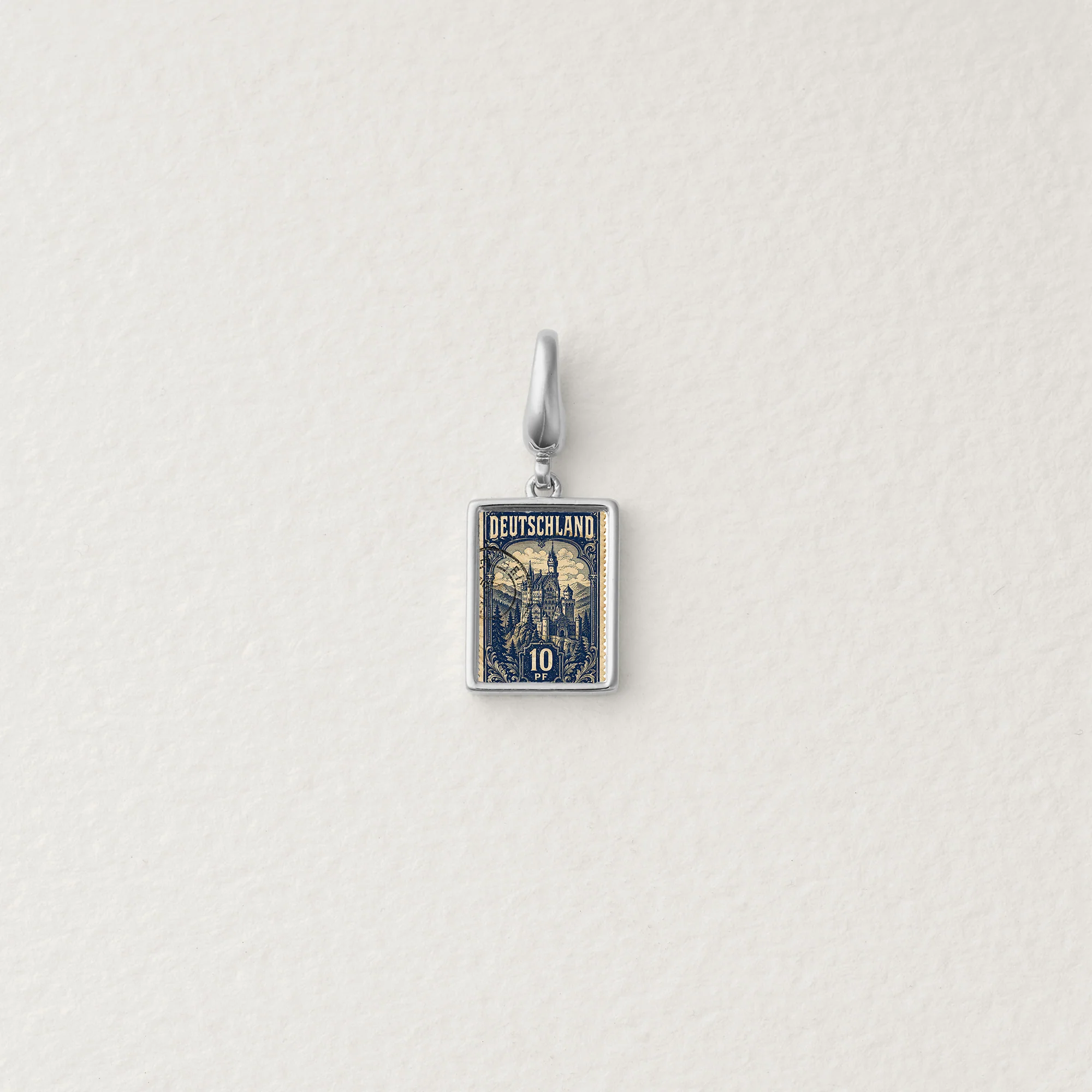 Germany Vintage Stamp Charm - Image 2