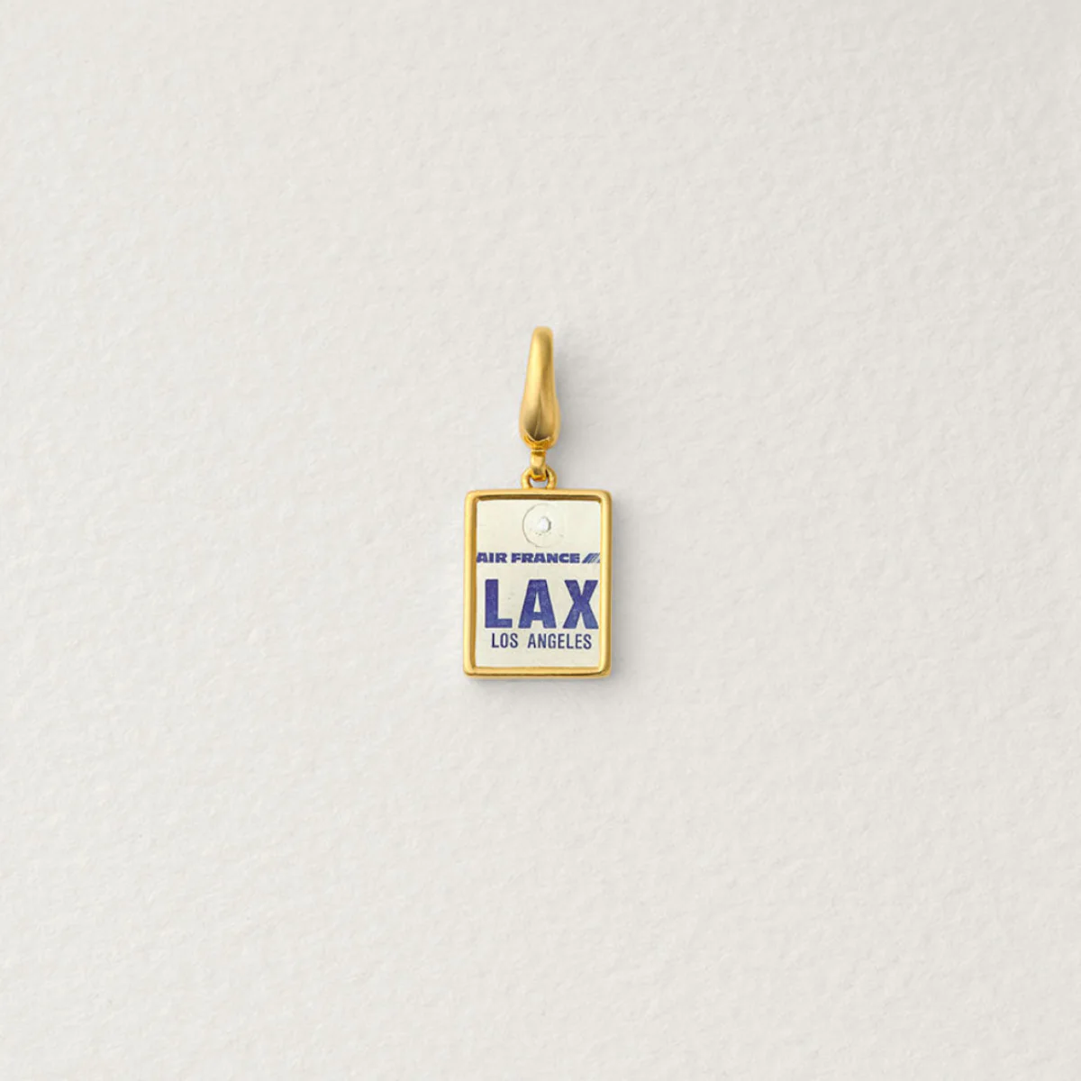 LAX Travel Tag Charm